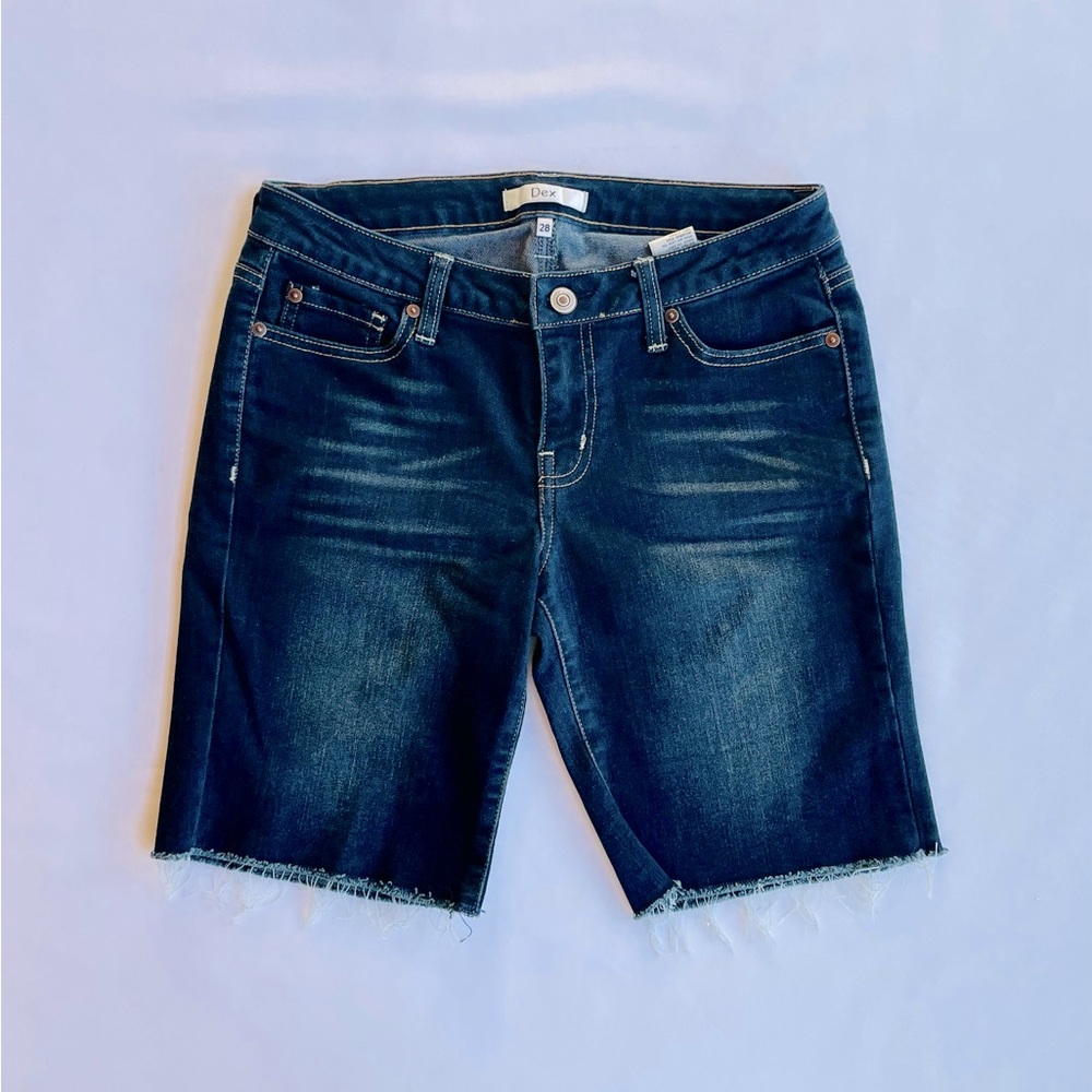 Dex Houston Denim Bermuda Shorts